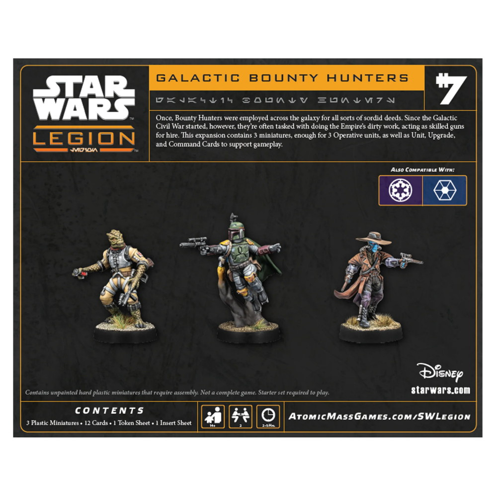 Star Wars: Legion - Galactic Bounty Hunters (Exp.)