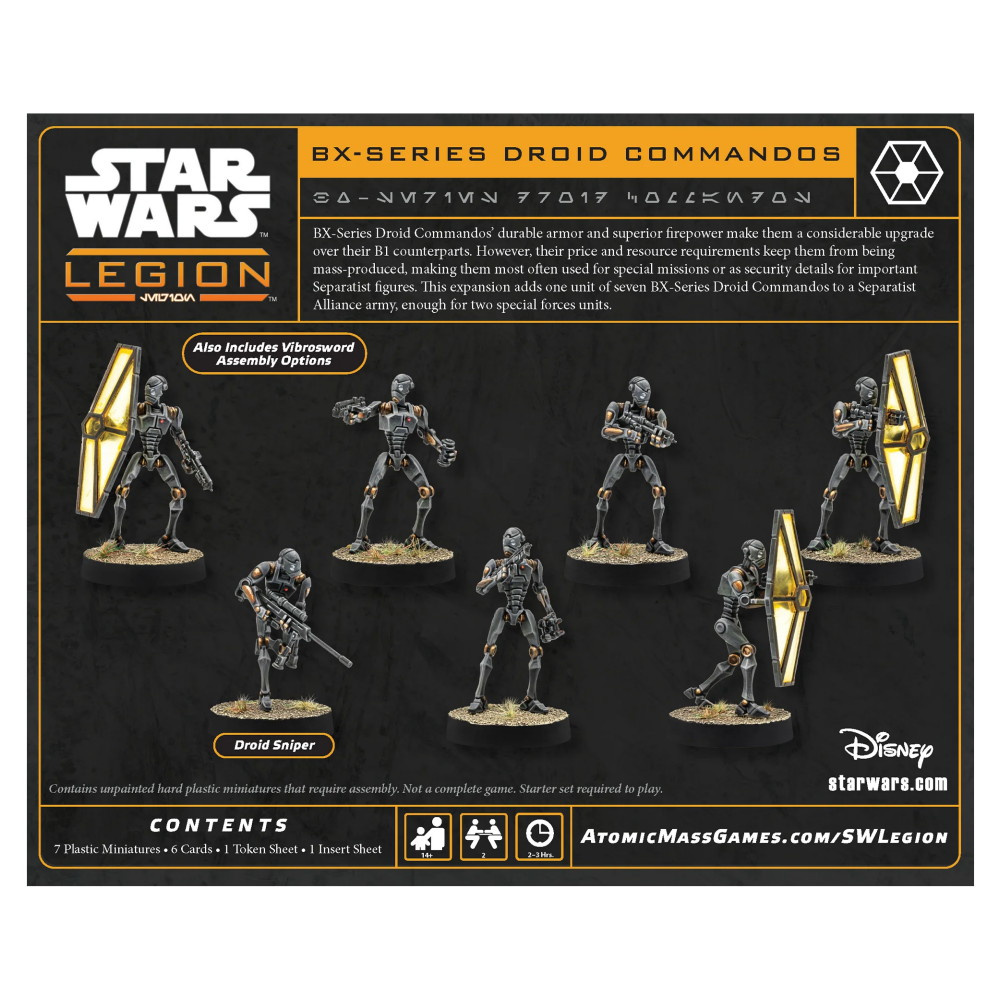 Star Wars: Legion - BX-series Droid Commandos Unit (Exp.)