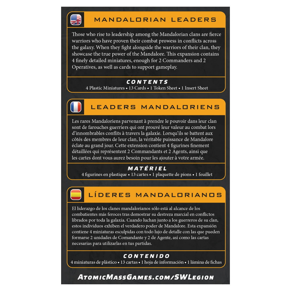 Star Wars: Legion - Mandalorian Leaders (Exp.)