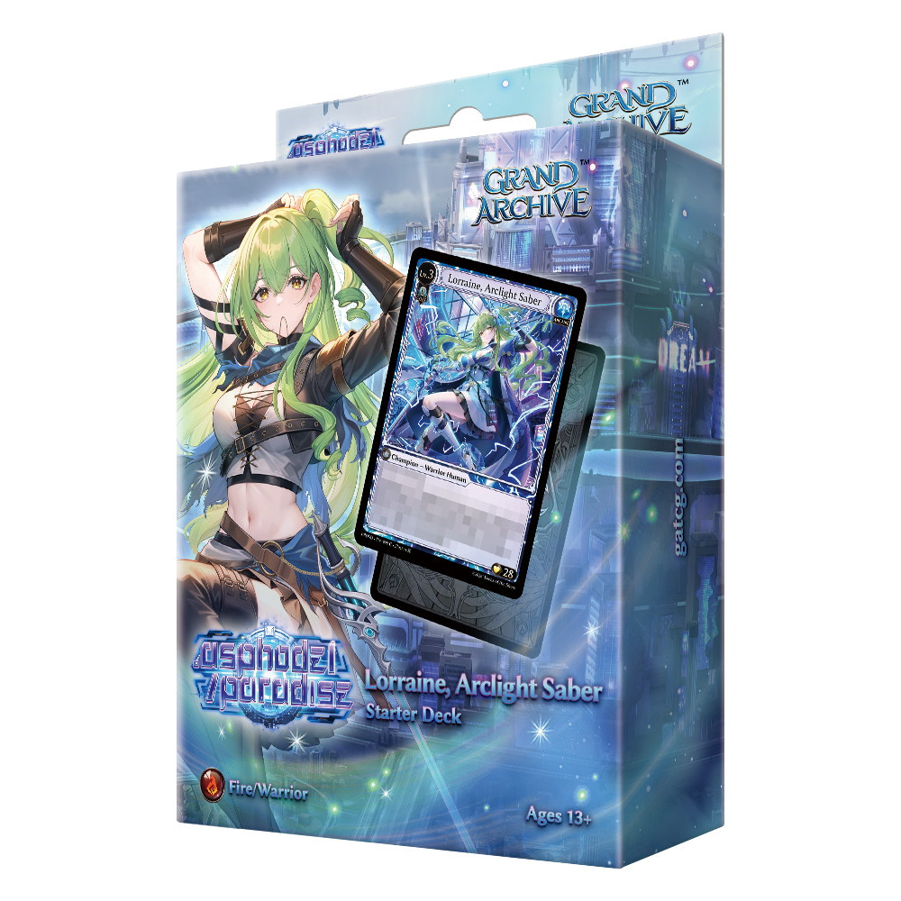 Grand Archive TCG: .asphodel/paradis - Lorraine, Arclight Saber Starter Deck