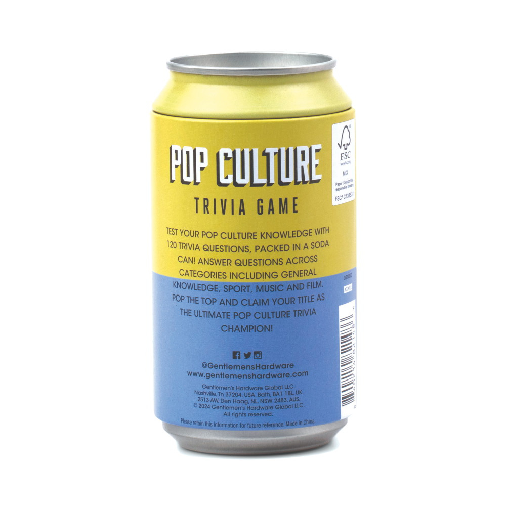 Pop Culture Trivia Game (EN)