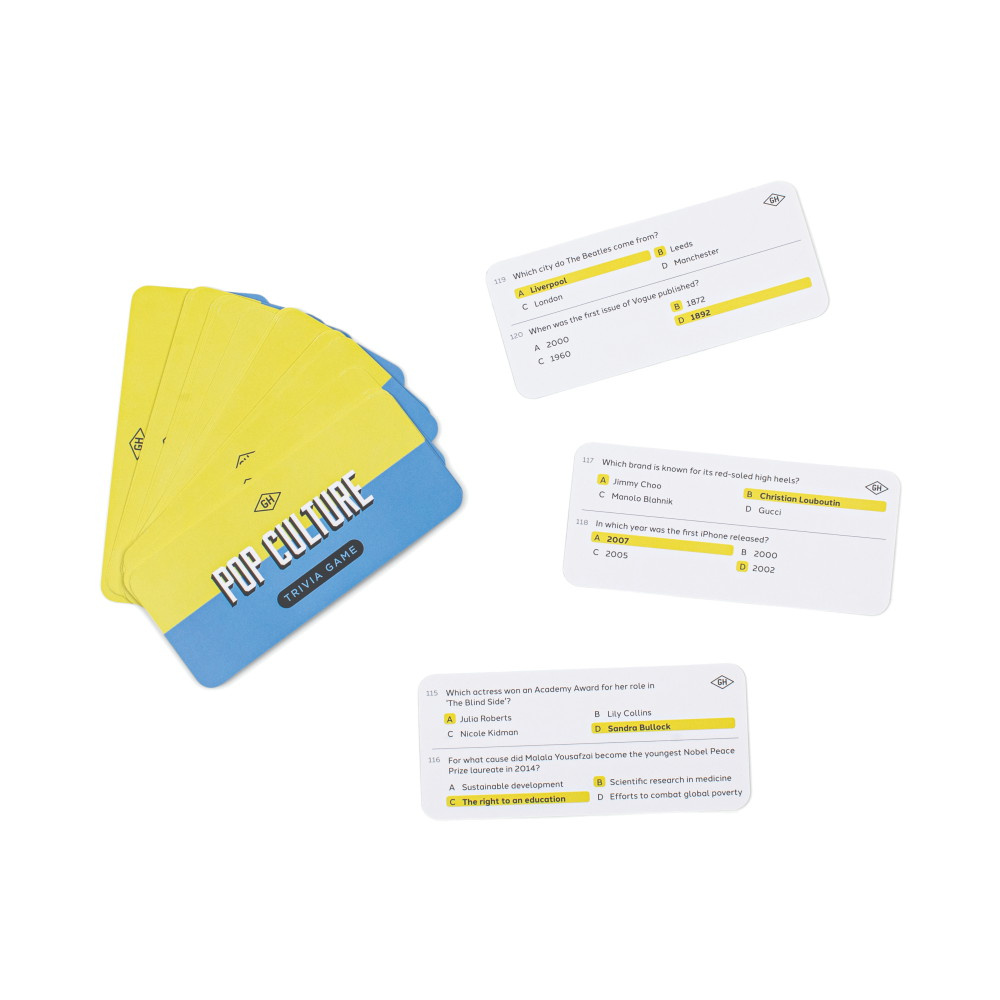 Pop Culture Trivia Game (EN)