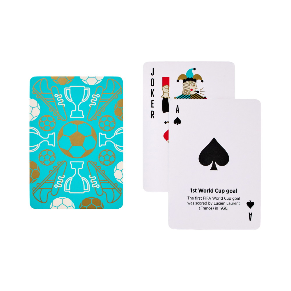 Spillekort med fodboldtema
