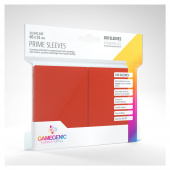 GameGenic Prime Sleeves Red 64 x 89 mm