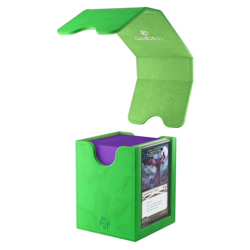 GameGenic Squire PLUS 100+ XL Convertible Deck Box - Green