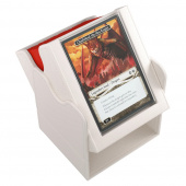 GameGenic Squire PLUS 100+ XL Convertible Deck Box - White GameGenic Squire PLUS 100+ XL Convertible Deck Box - White