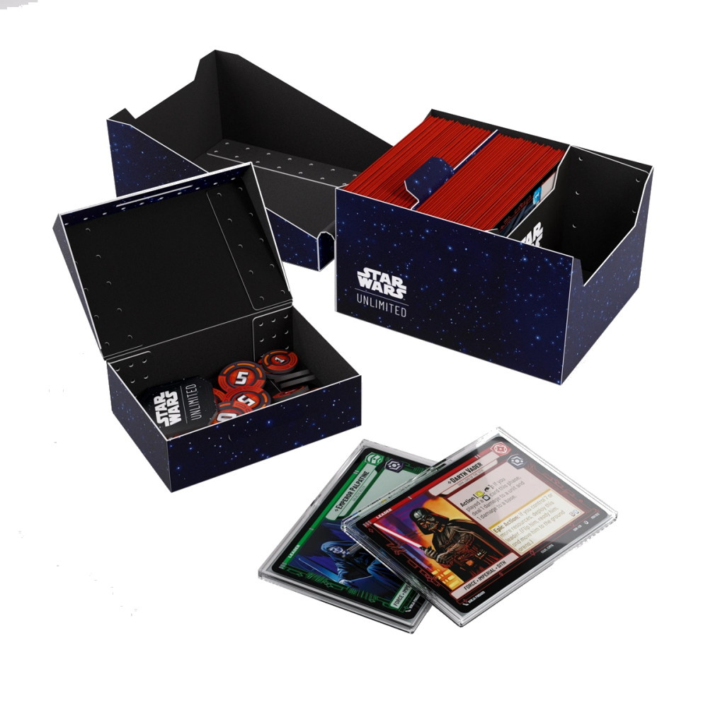 Star Wars: Unlimited - Twin Suns Soft Crate - Card Back Blue