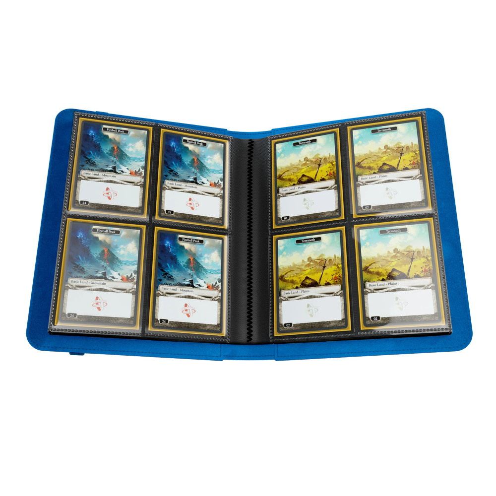 Gamegenic Prime Album 8-Pocket Blue