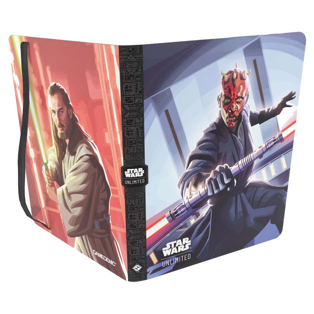 Star Wars: Unlimited - 18-Pocket Album: Qui-Gon Jinn - Darth Maul