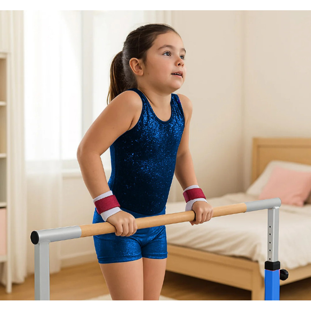 Vandret Gymnastikstang Blå
