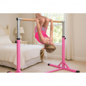 Children's Gymnastics Horizontal Bar Pink Children's Gymnastics Horizontal Bar Pink