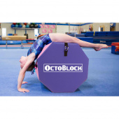 Ottekantede Gymnastikklodser, Pink Og Lilla Ottekantede Gymnastikklodser, Pink Og Lilla