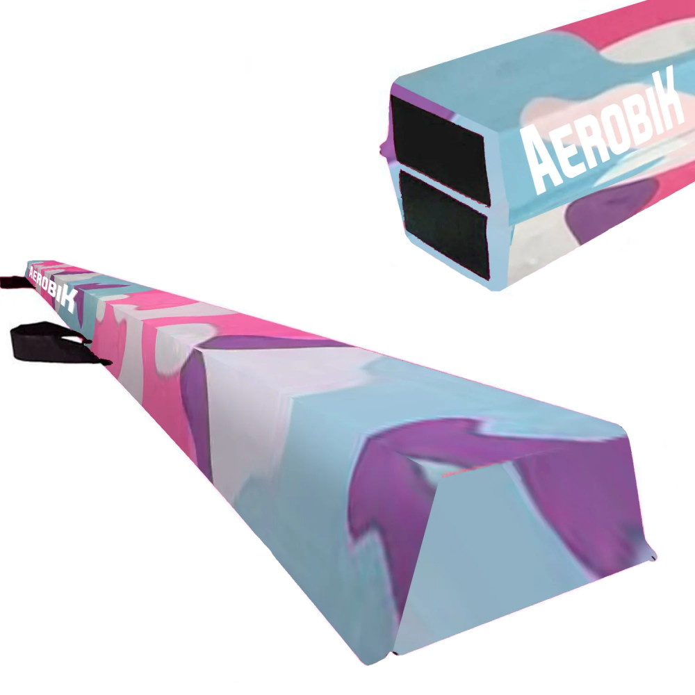 Gym Beam Pro - Gymnastikbjælke - Farverig Camouflage