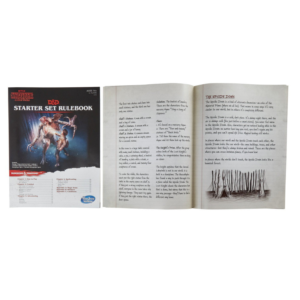 Stranger Things Dungeons & Dragons Starter Set