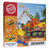 Wooden Wonders - Constructor Excavator 170 dele Wooden Wonders - Constructor Excavator 170 dele