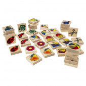 Wooden Wonders - Wooden Memo Game Wooden Wonders - Wooden Memo Game