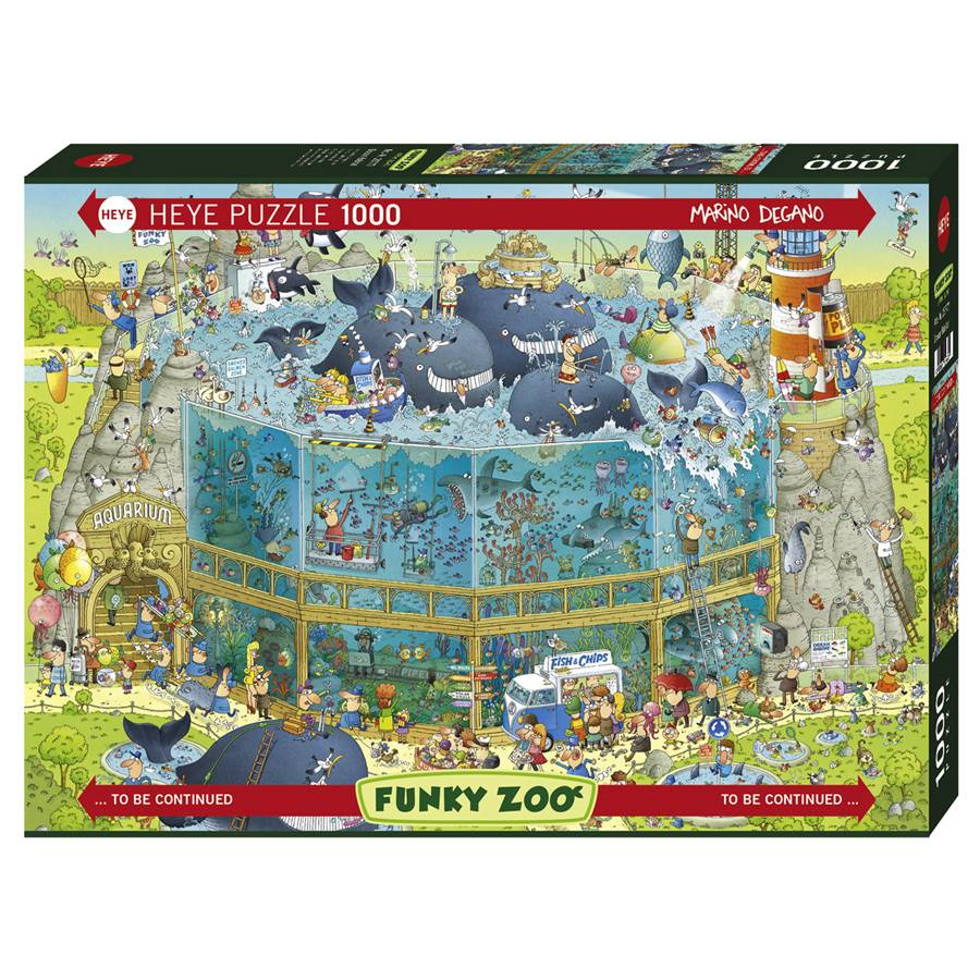 Heye: Ocean Habitat 1000 brikker