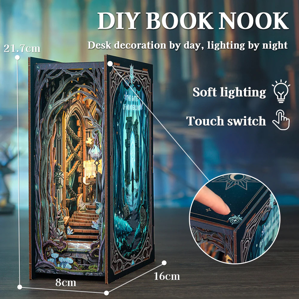Cutebee Book Nook - The Gate of Wonderland