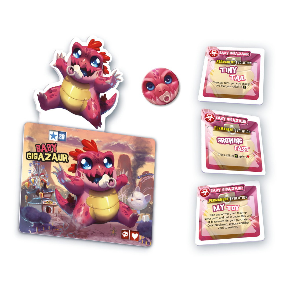 King of Tokyo/New York: Monster Pack - Baby Gigazaur (Exp.)