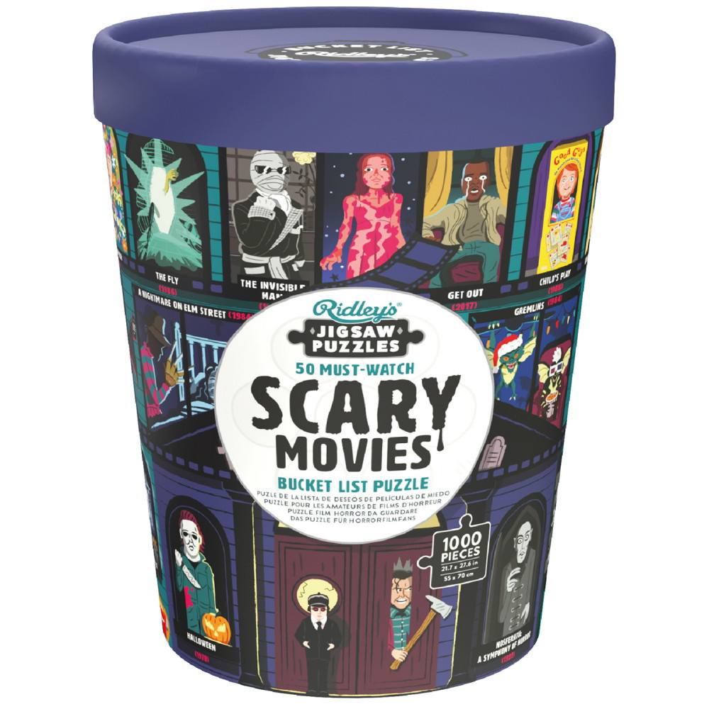 Ridley's - Bucket List 50 gyserfilm 1000 Brikker