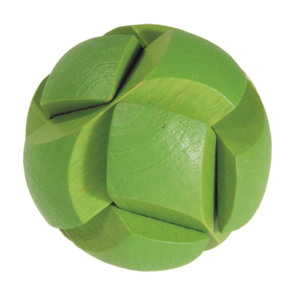 Træ 3D puslespil grøn bold