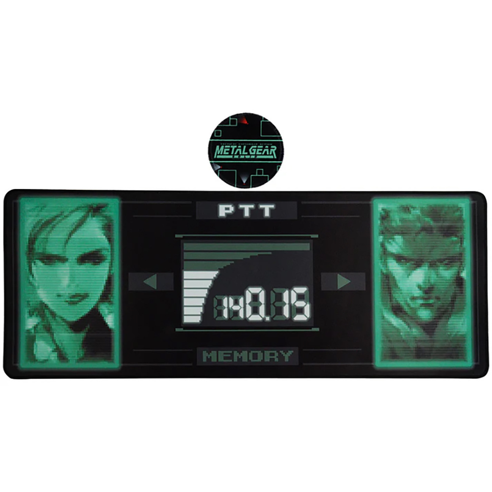 Metal Gear Solid Desk Pad & Coaster Set