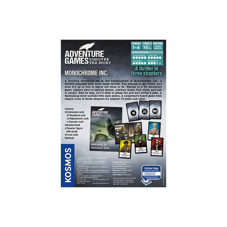 Adventure Games: Monochrome Inc.