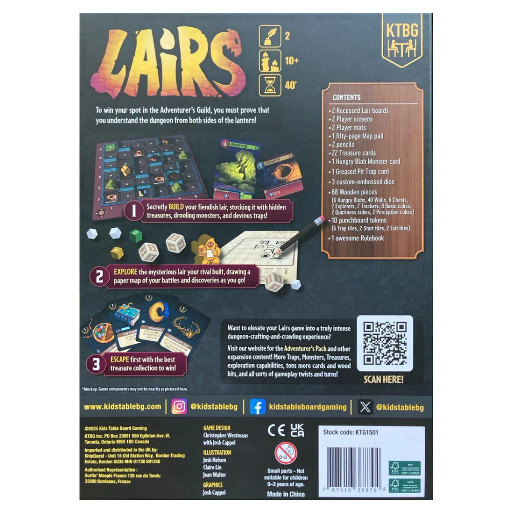 Lairs + Box Zero