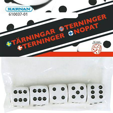Terninger 5stk
