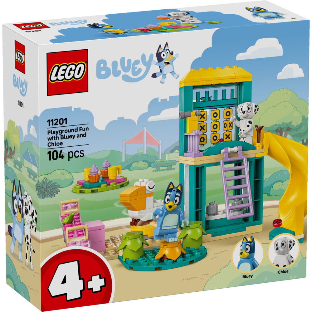 LEGO Bluey - Sjov på legepladsen med Bluey og Chloe