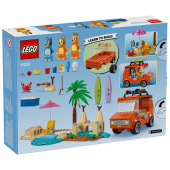 LEGO Bluey - Blueys familie-biltur til stranden LEGO Bluey - Blueys familie-biltur til stranden