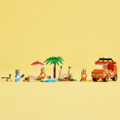LEGO Bluey - Blueys familie-biltur til stranden LEGO Bluey - Blueys familie-biltur til stranden