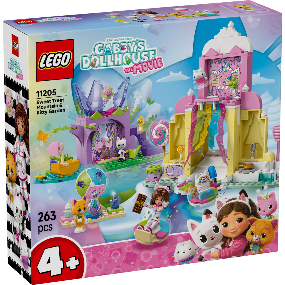 LEGO Gabby's Dollhouse - Gane-guf-bjerget og Kattehaven