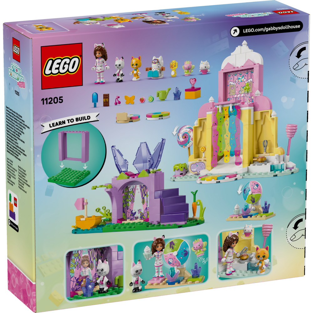 LEGO Gabby's Dollhouse - Gane-guf-bjerget og Kattehaven