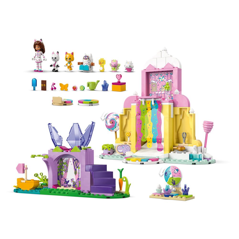 LEGO Gabby's Dollhouse - Gane-guf-bjerget og Kattehaven