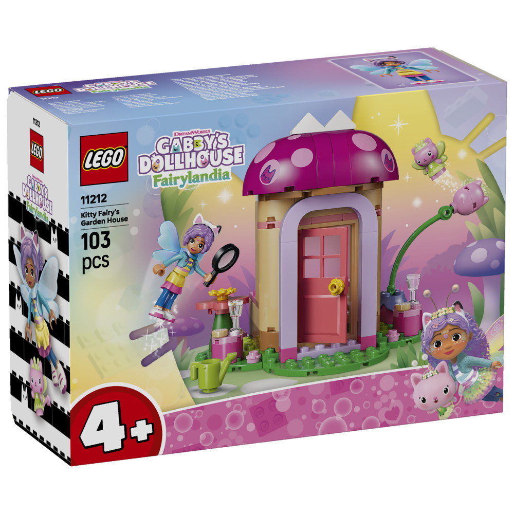 LEGO Gabby s Dollhouse - Kattälvans trädgårdshus