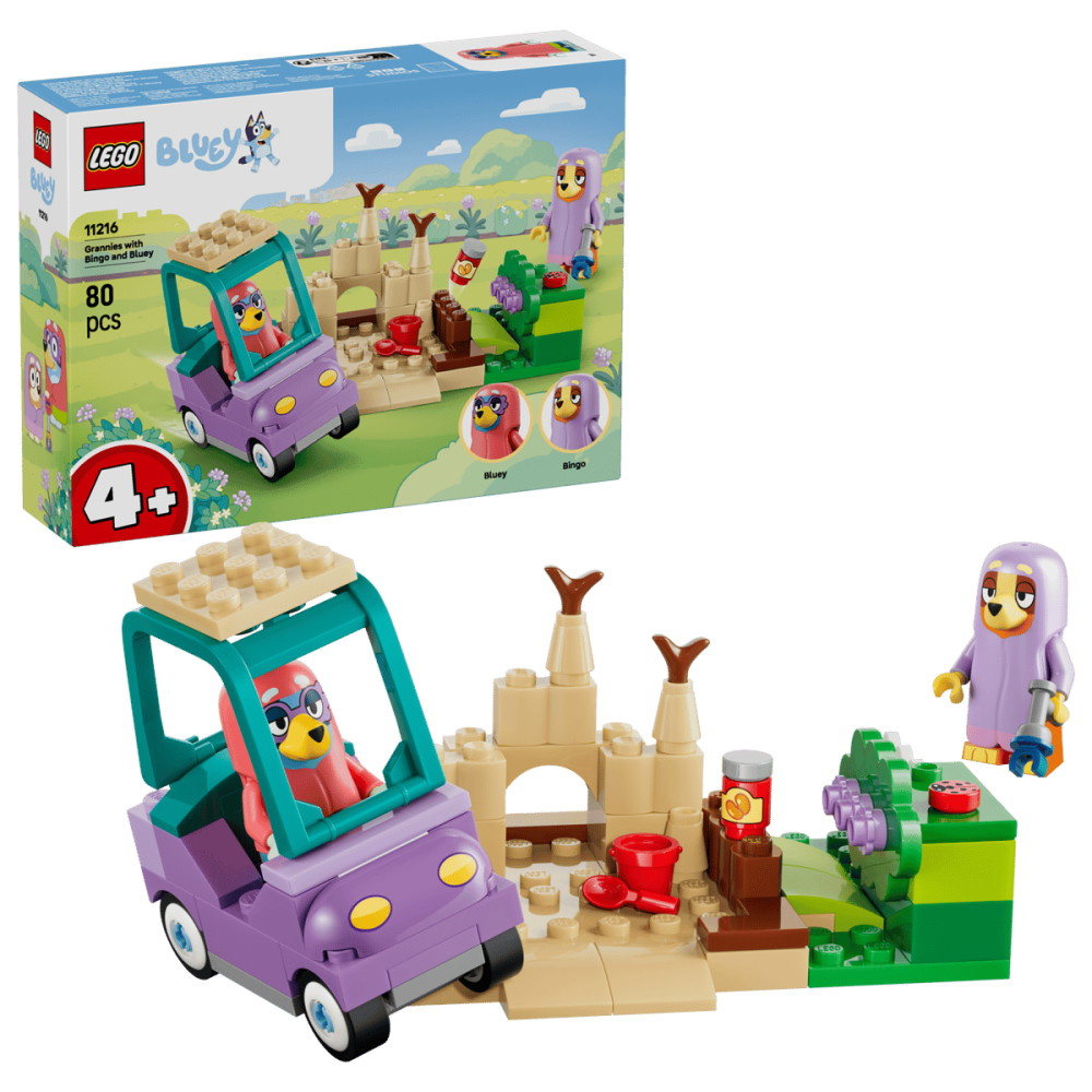 LEGO Bluey - Tanter med Bingo og Bluey