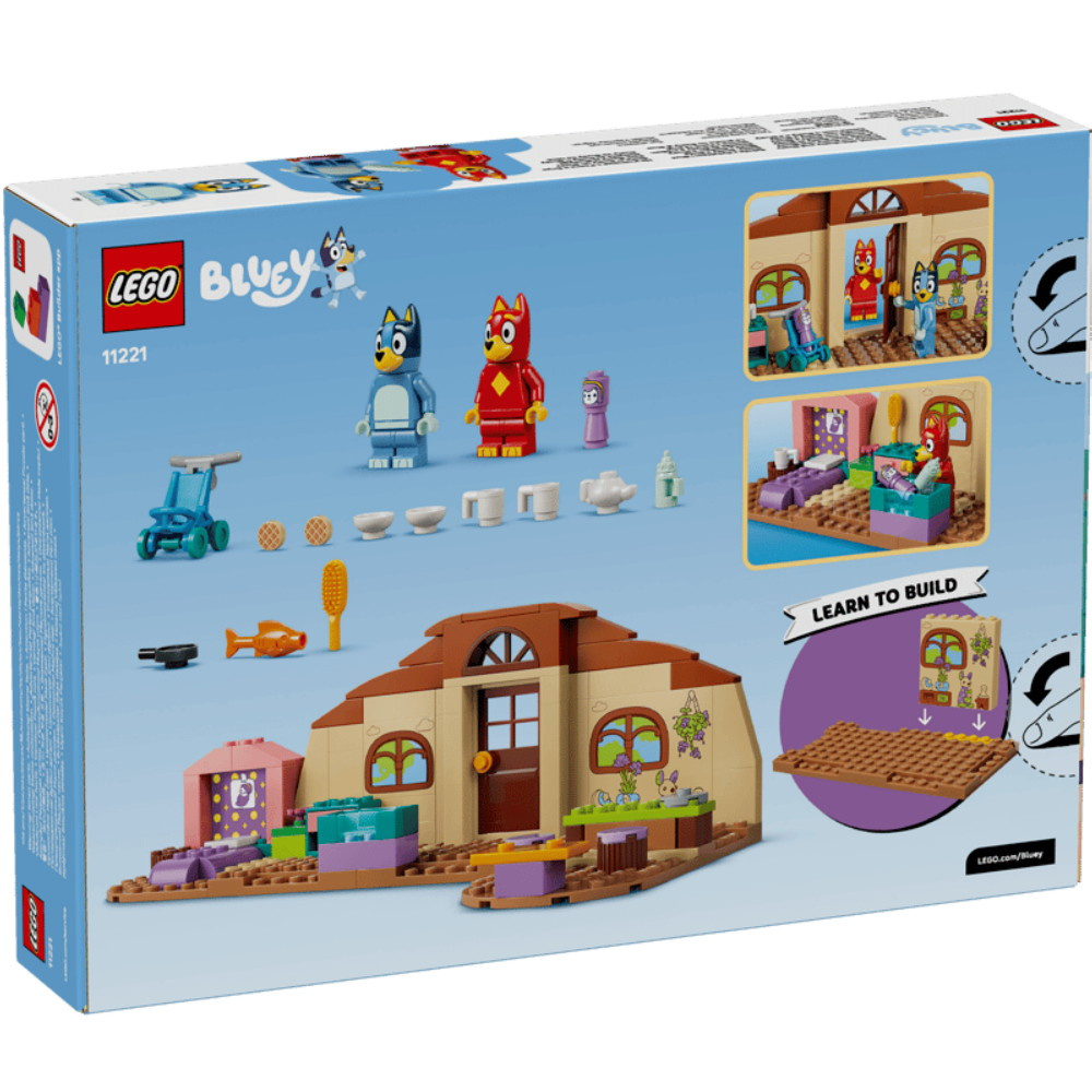 LEGO Bluey - Skole med Rusty og Bluey