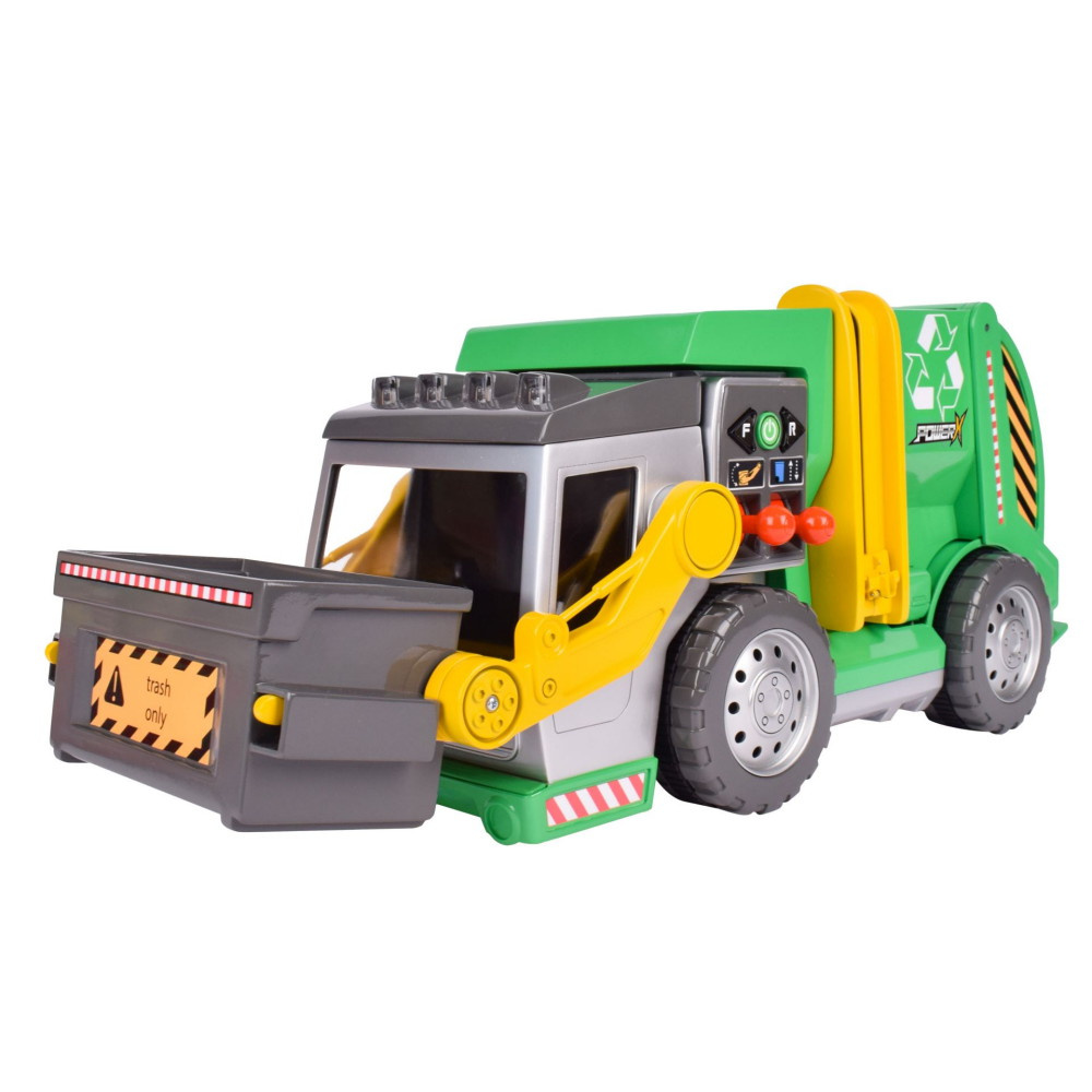 Power X Elektronisk 3-i-1 Skraldebil