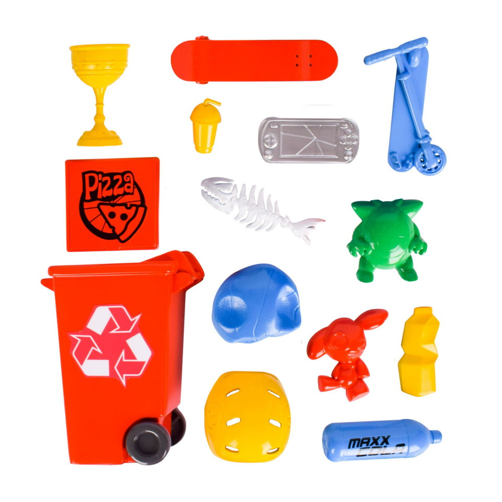 Power X Elektronisk 3-i-1 Skraldebil