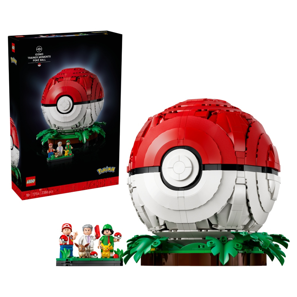 LEGO Pokémon - Ikoniska Tränarögonblick Poké Ball