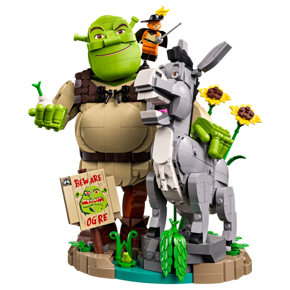 LEGO Shrek Åsnan och Mästerkatten 