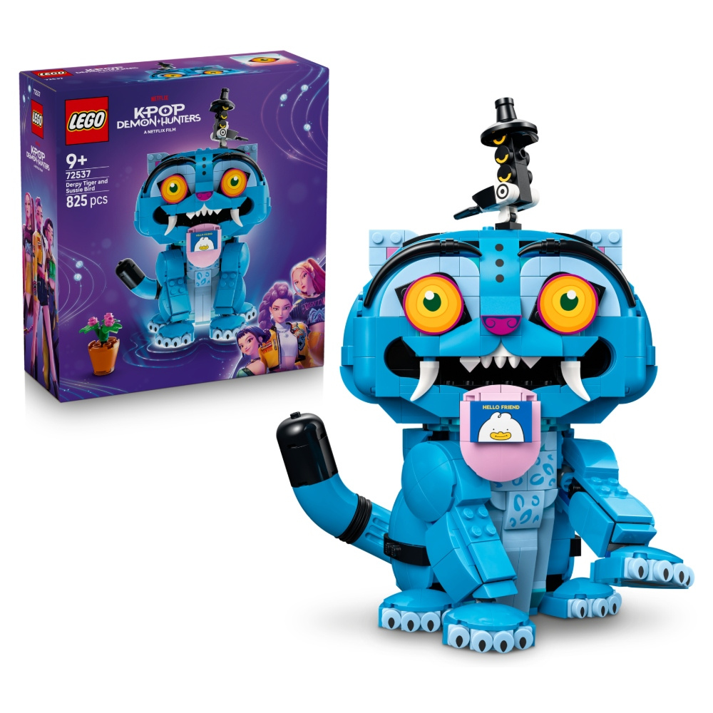 LEGO K-Pop Demon Hunters - Tigern Derpy & fågeln Sussie