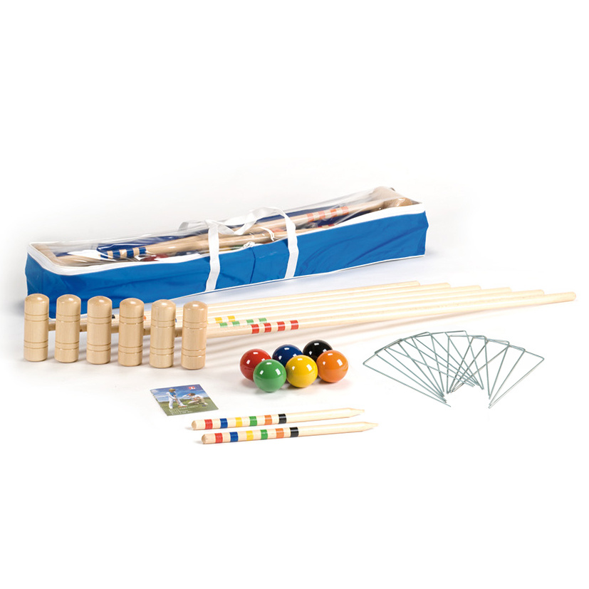 Kroket til 6 spillere, taske