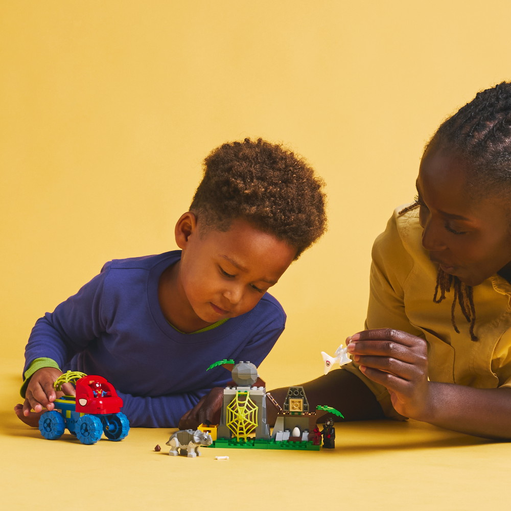 LEGO Marvel - Team Spideys redning med Dino Crawler