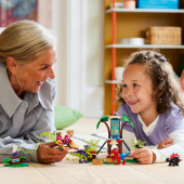 LEGO Marvel - Spideys og Gobbys raptor-kamp ved træhytten LEGO Marvel - Spideys og Gobbys raptor-kamp ved træhytten