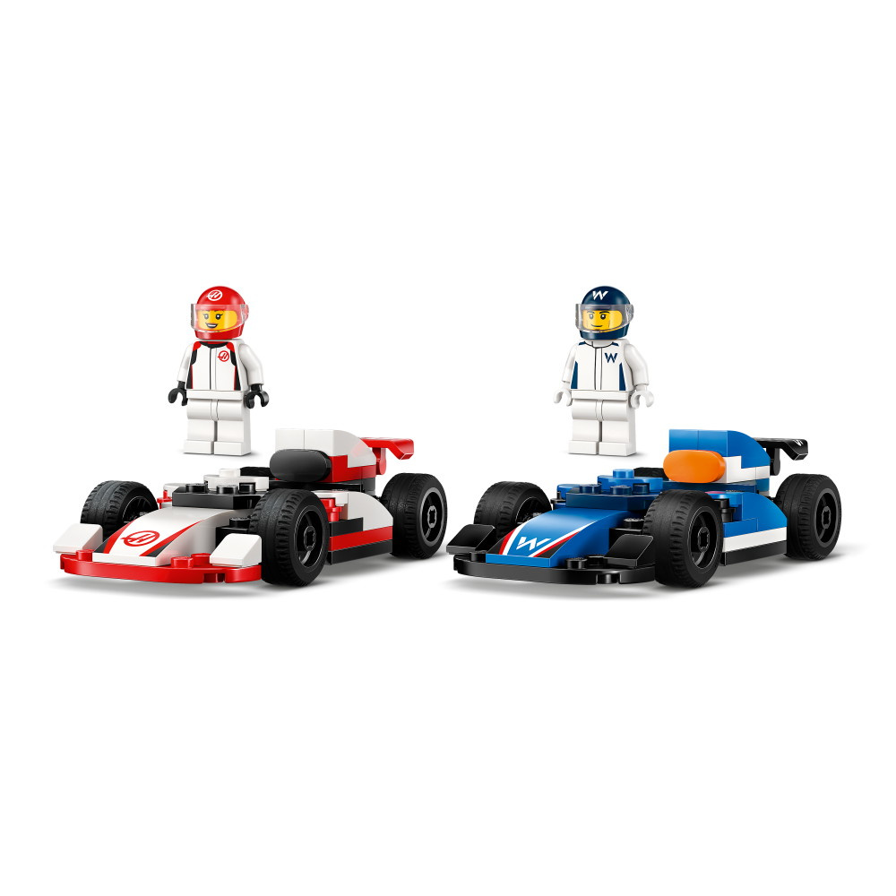 LEGO City - F1 Williams Racing & Haas F1 racerbilar
