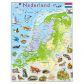 Larsen Pusslespil Nederland 68 Brikker Larsen Pusslespil Nederland 68 Brikker