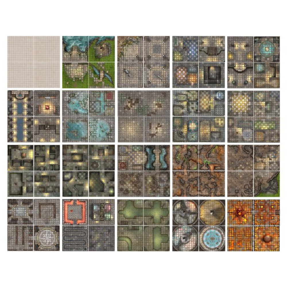 Books of Battle Mats - The Dungeon