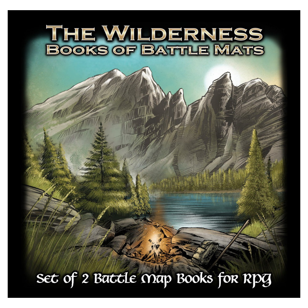 Books of Battle Mats - The Wilderness